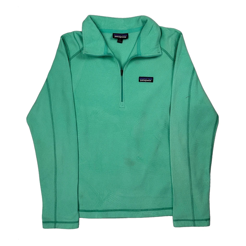 Patagonia Fleece - Large Green Polyester