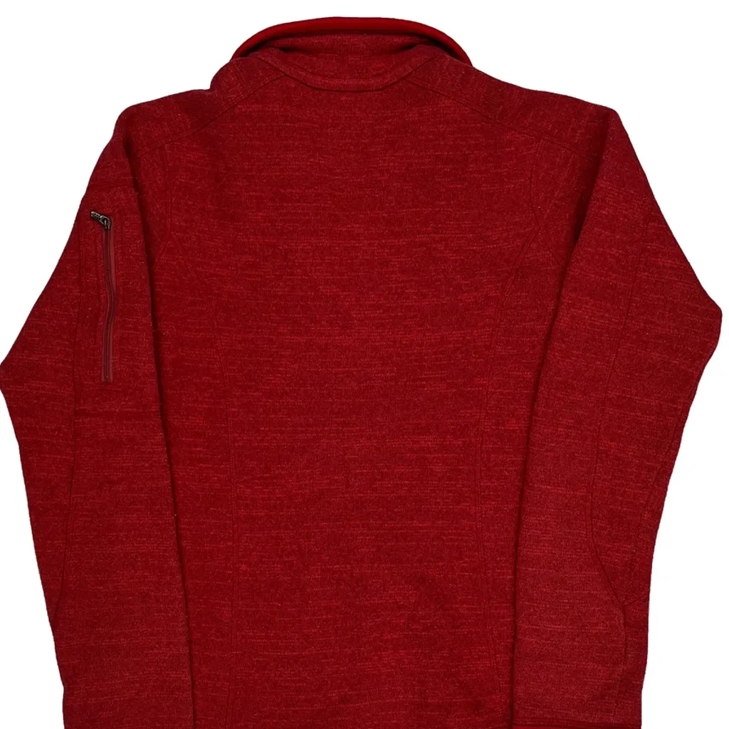Patagonia Fleece - Medium Red Polyester - Image 7