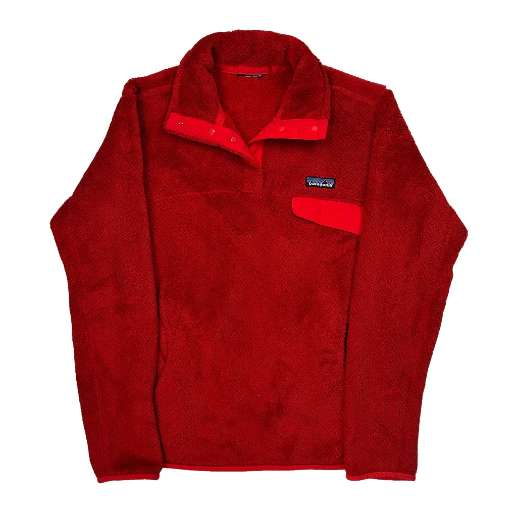 Patagonia Fleece - Medium Red Polyester