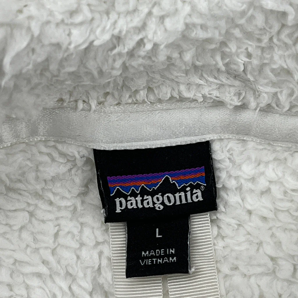 Patagonia Fleece - Large White Polyester - Image 3