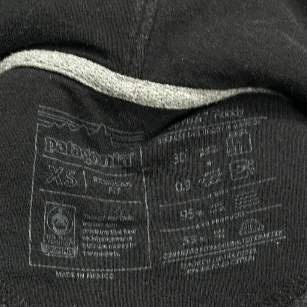 Patagonia Hoodie - XS Black Cotton - Image 3