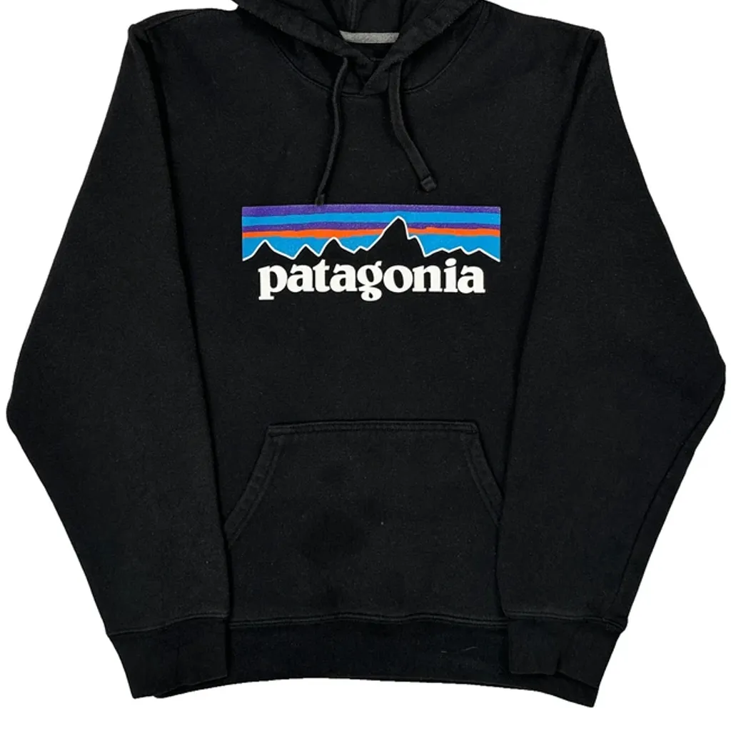 Patagonia Hoodie - XS Black Cotton - Image 4