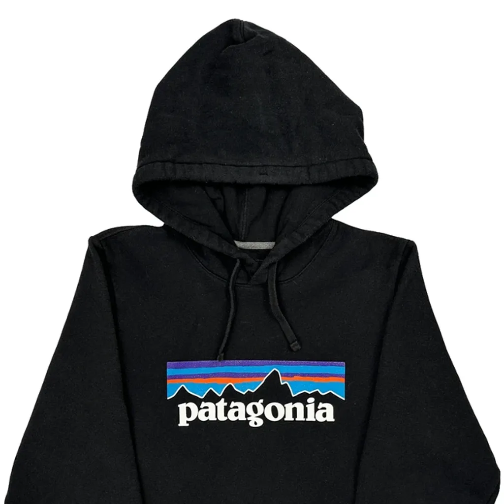 Patagonia Hoodie - XS Black Cotton - Image 5
