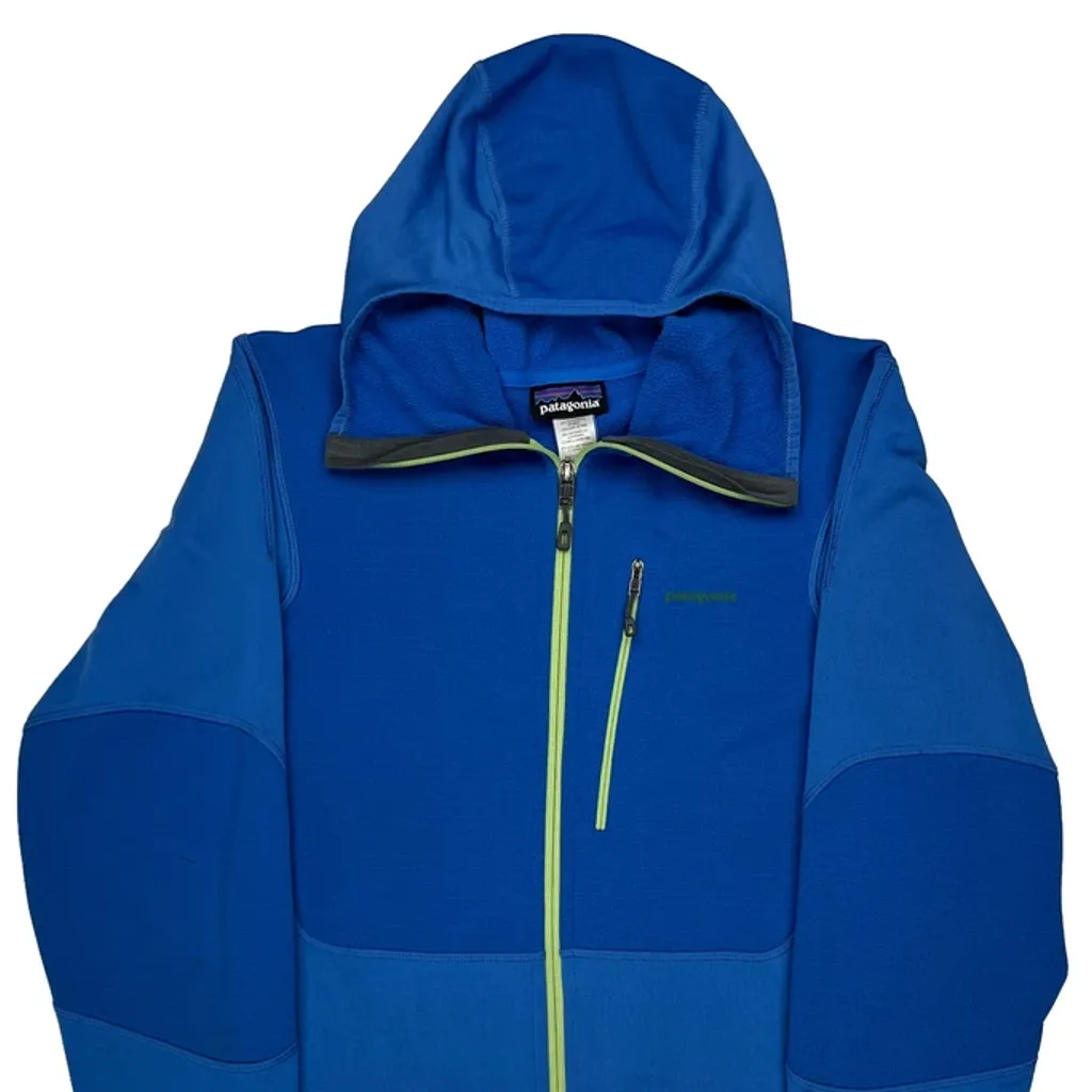 Patagonia Hoodie - XL Blue Polyester - Image 4