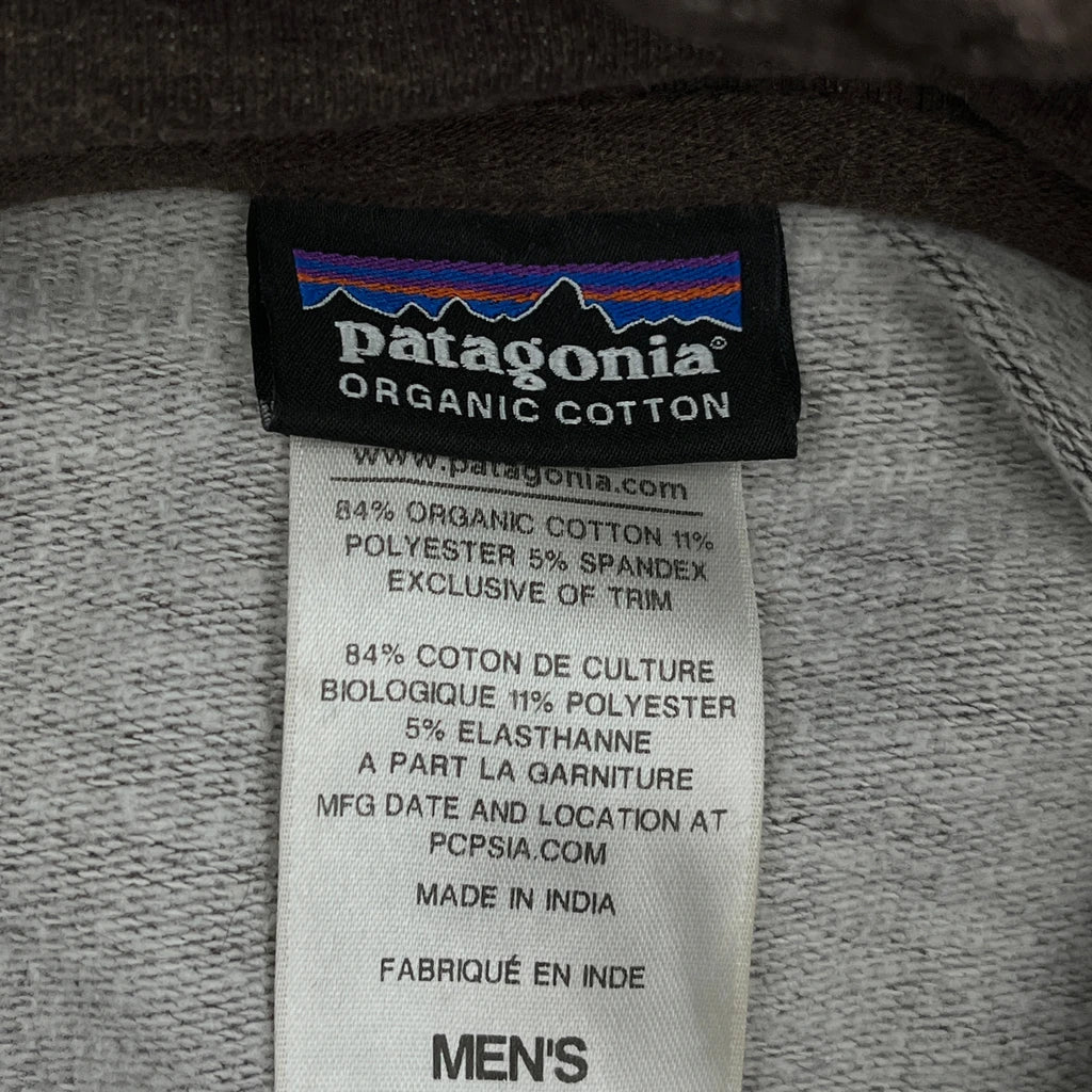 Patagonia Hoodie - XS Brown Cotton Blend - Image 3