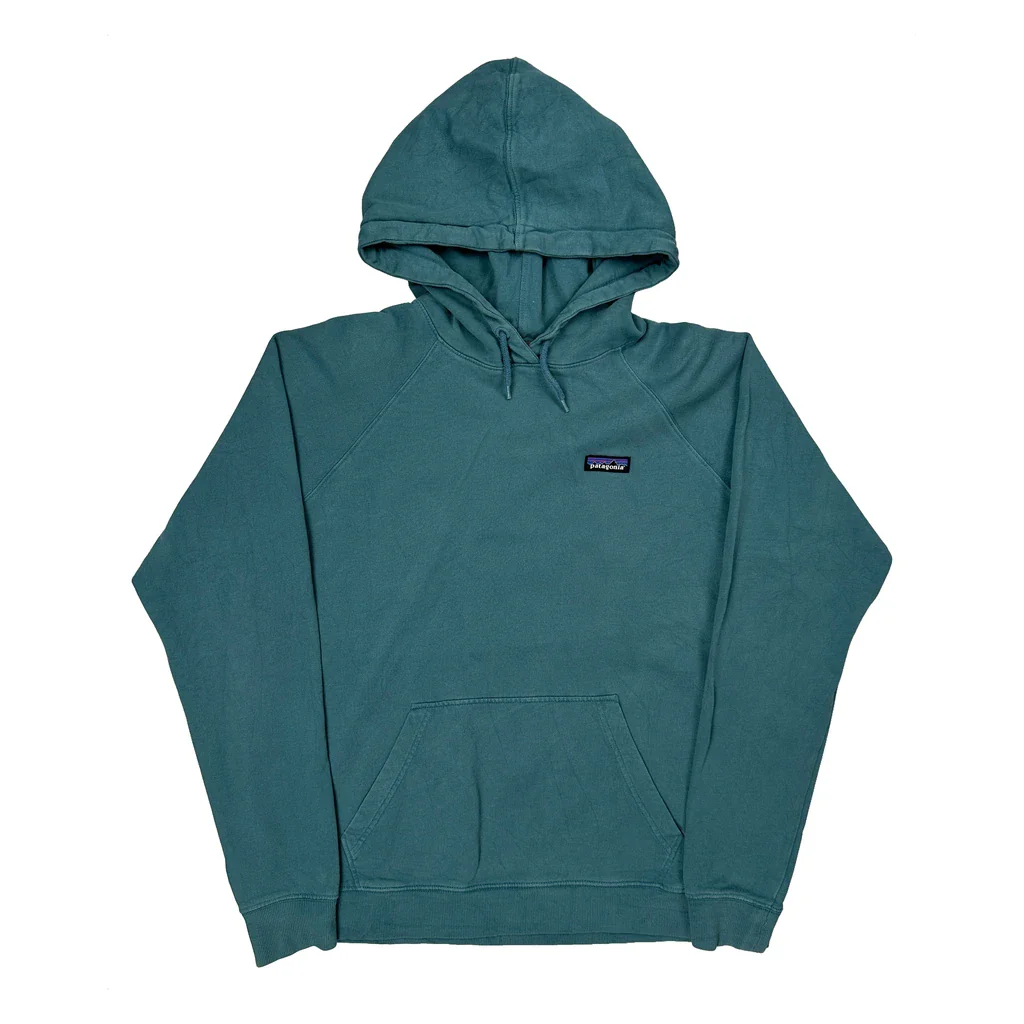 Patagonia Hoodie - XL Green Cotton