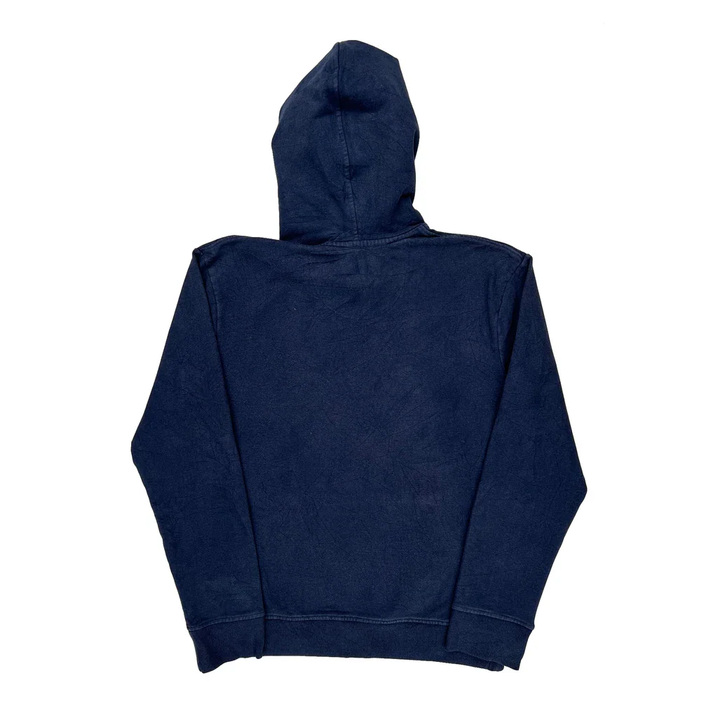 Patagonia Graphic Hoodie - Small Navy Cotton - Image 2