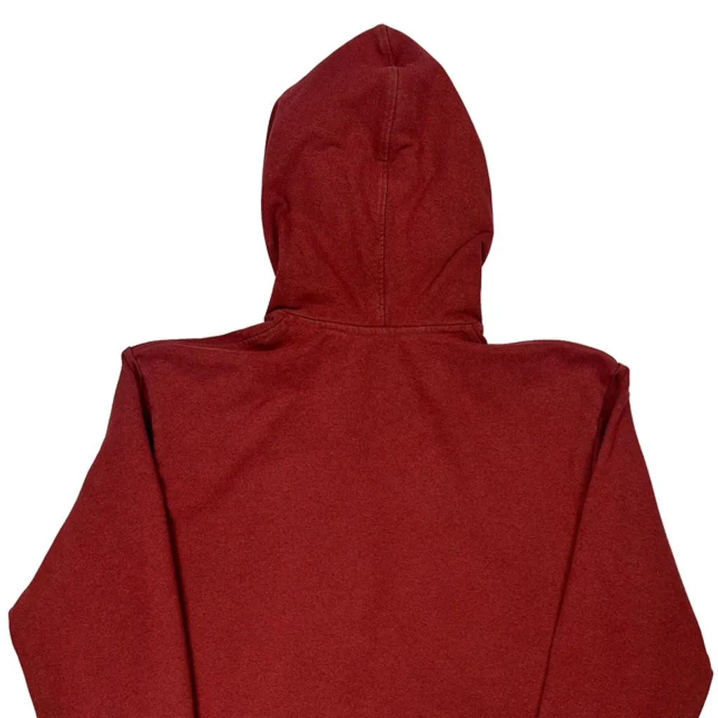 Patagonia Graphic Hoodie - Medium Red Cotton - Image 7