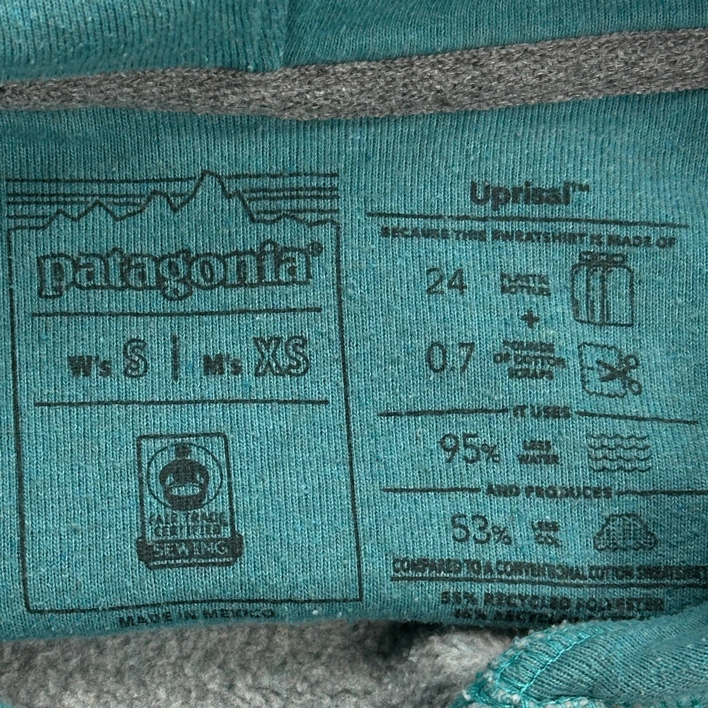 Patagonia Hoodie - XS Green Cotton - Image 3