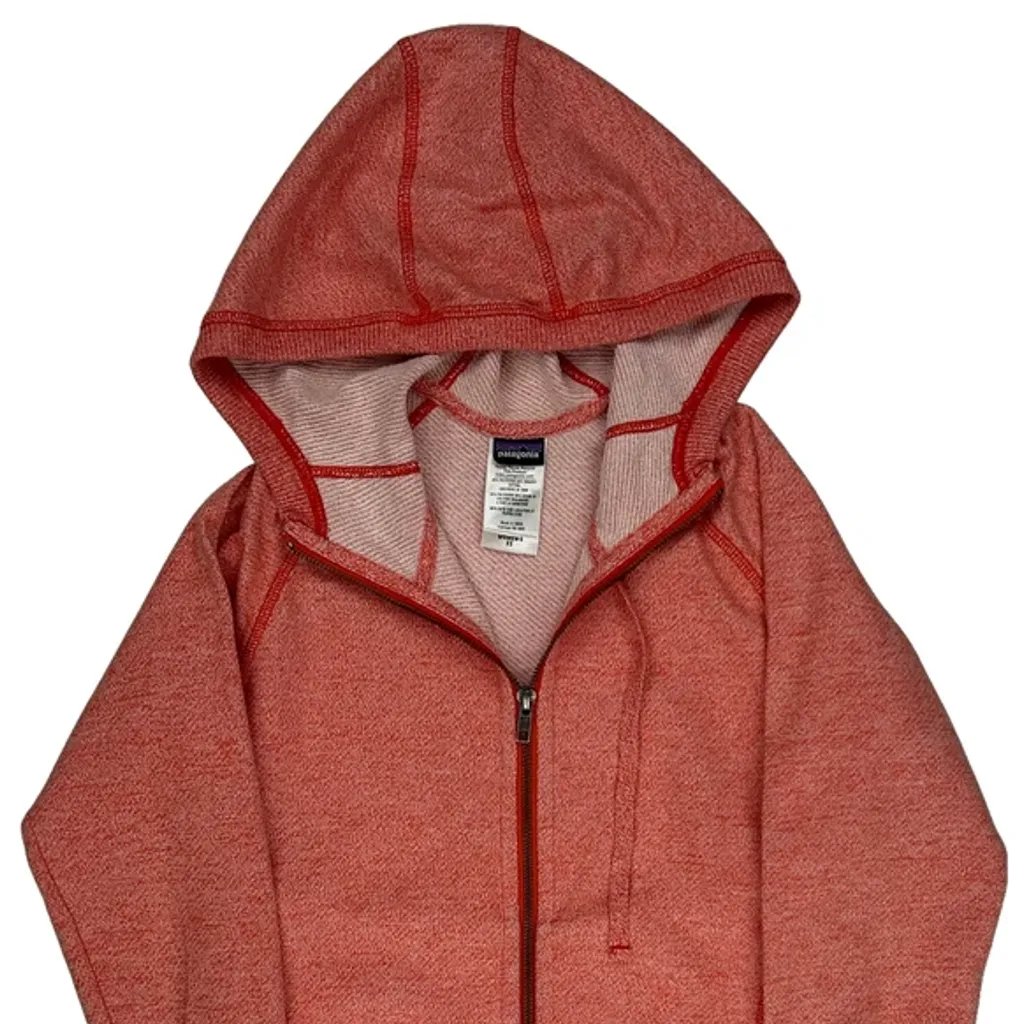 Patagonia Hoodie - XS Red Polyester Blend - Image 5