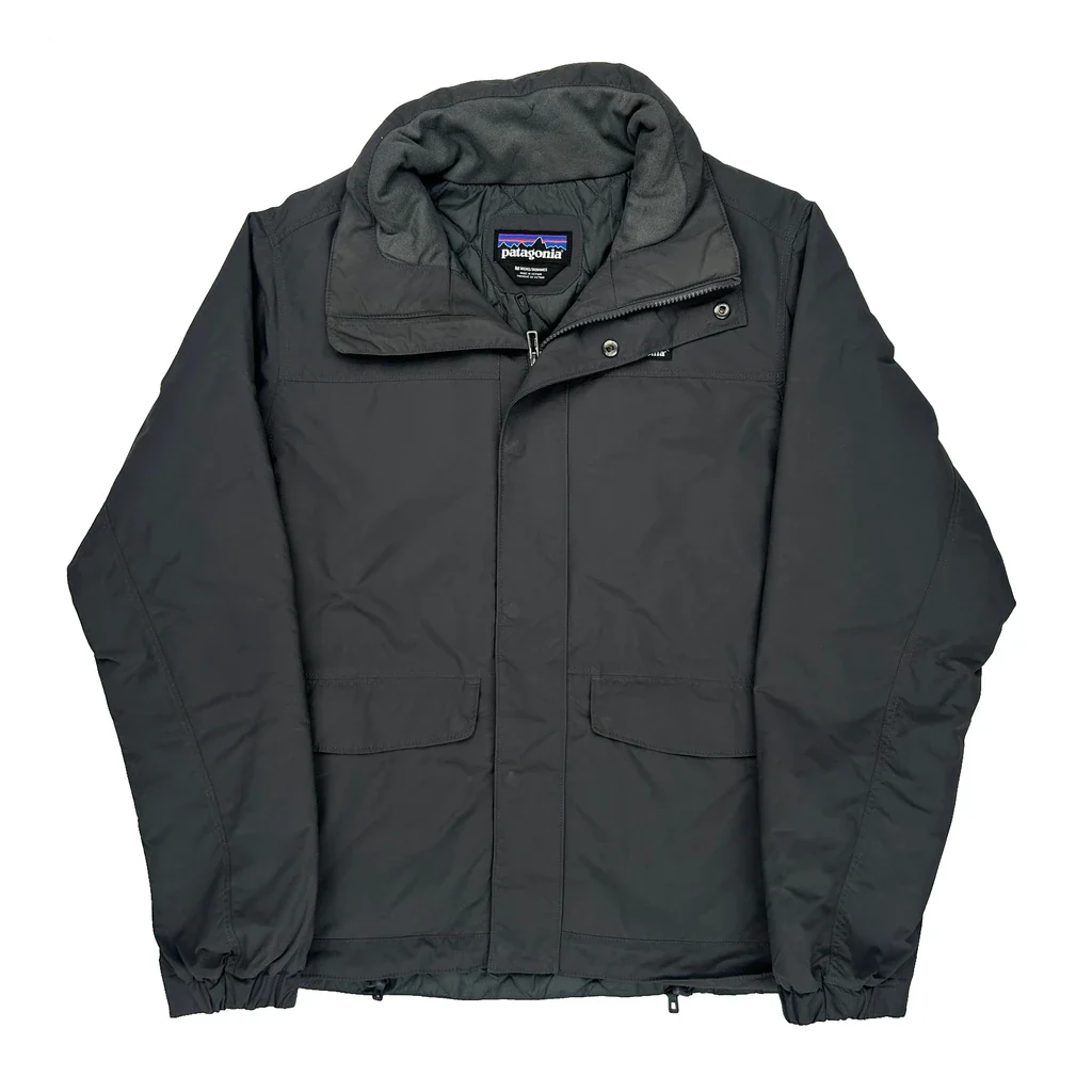 Patagonia Jacket - Medium Black Polyester