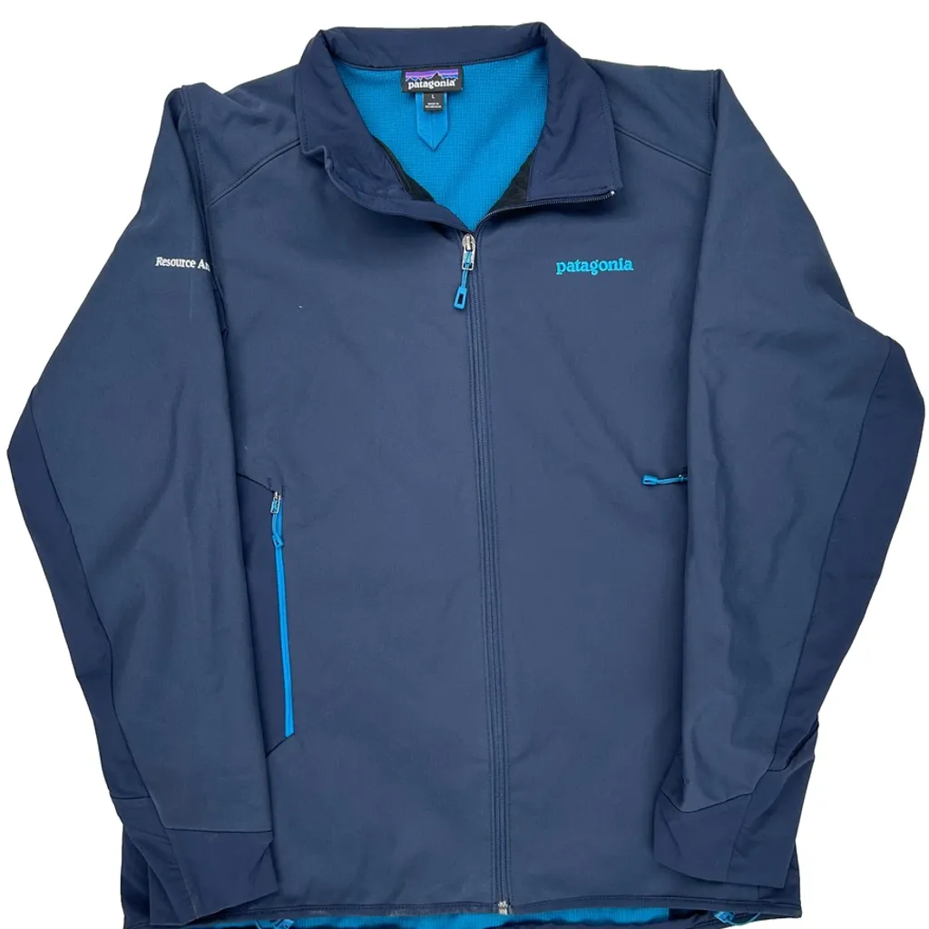 Patagonia Jacket - Large Blue Polyester - Image 4