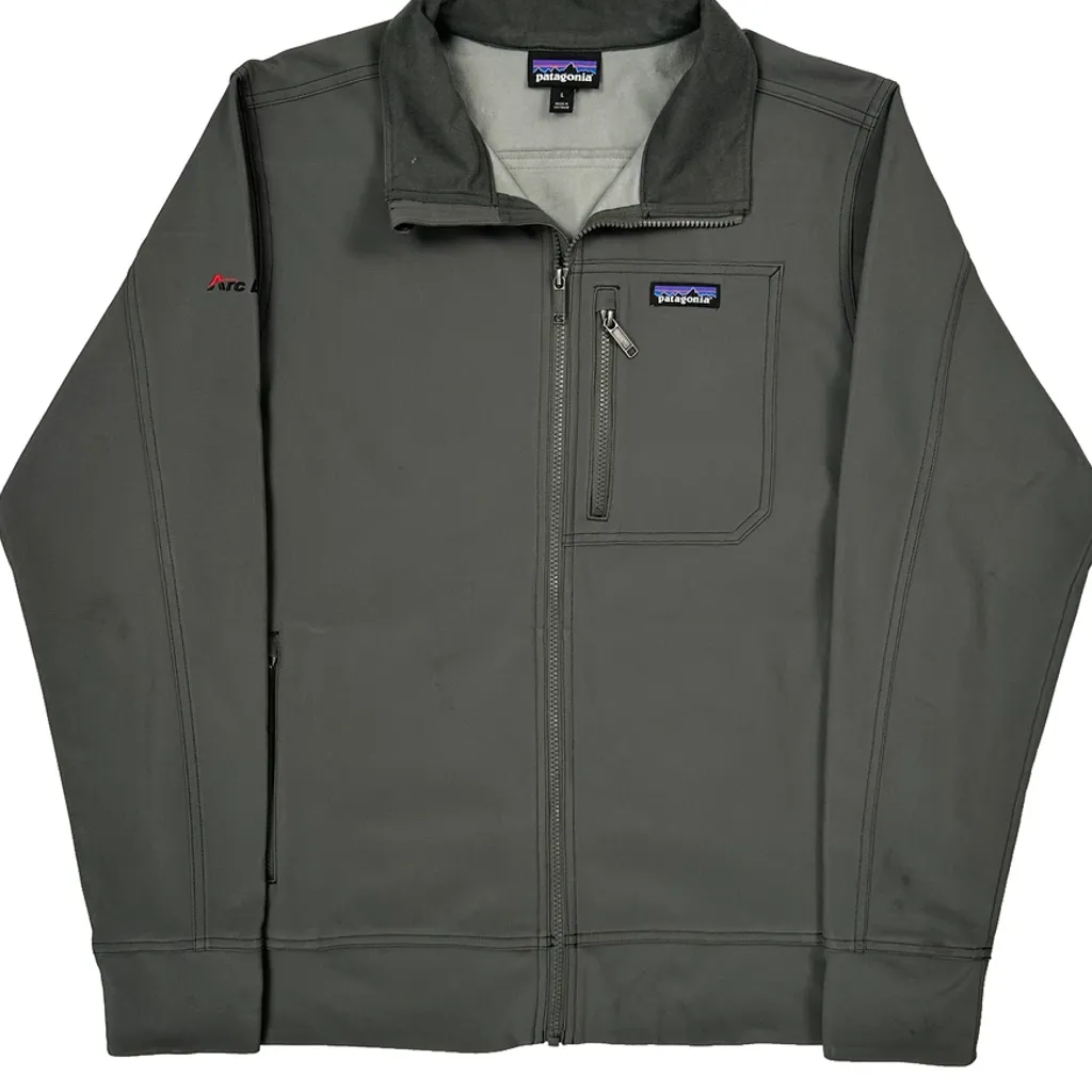 Patagonia Jacket - Large Gray Polyester - Image 4