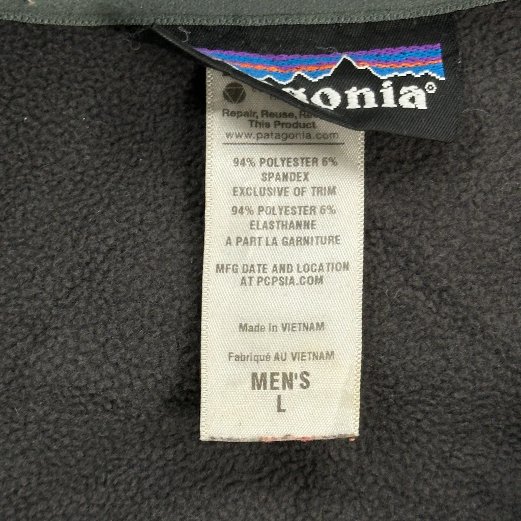 Patagonia Jacket - Large Grey Polyester - Image 3