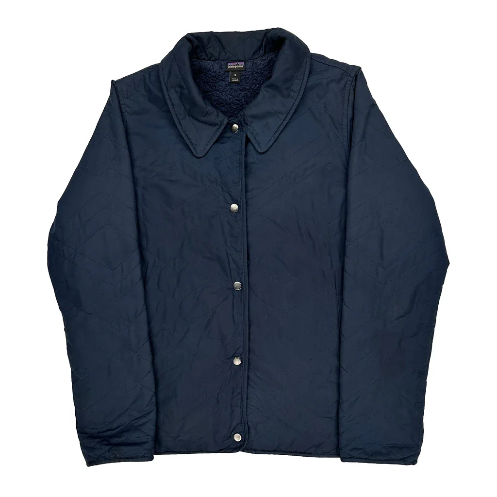 Patagonia Jacket - Small Navy Polyester