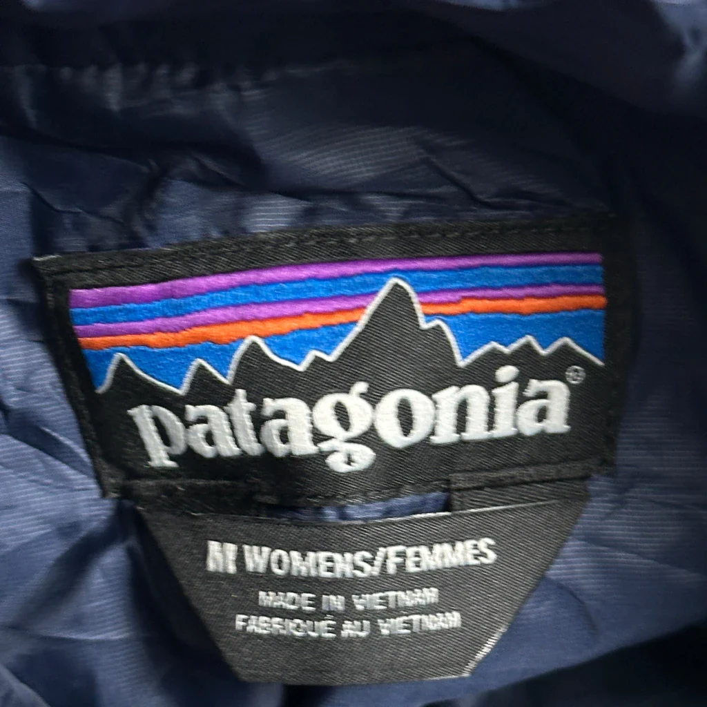 Patagonia Jacket - Medium Blue Polyester - Image 3