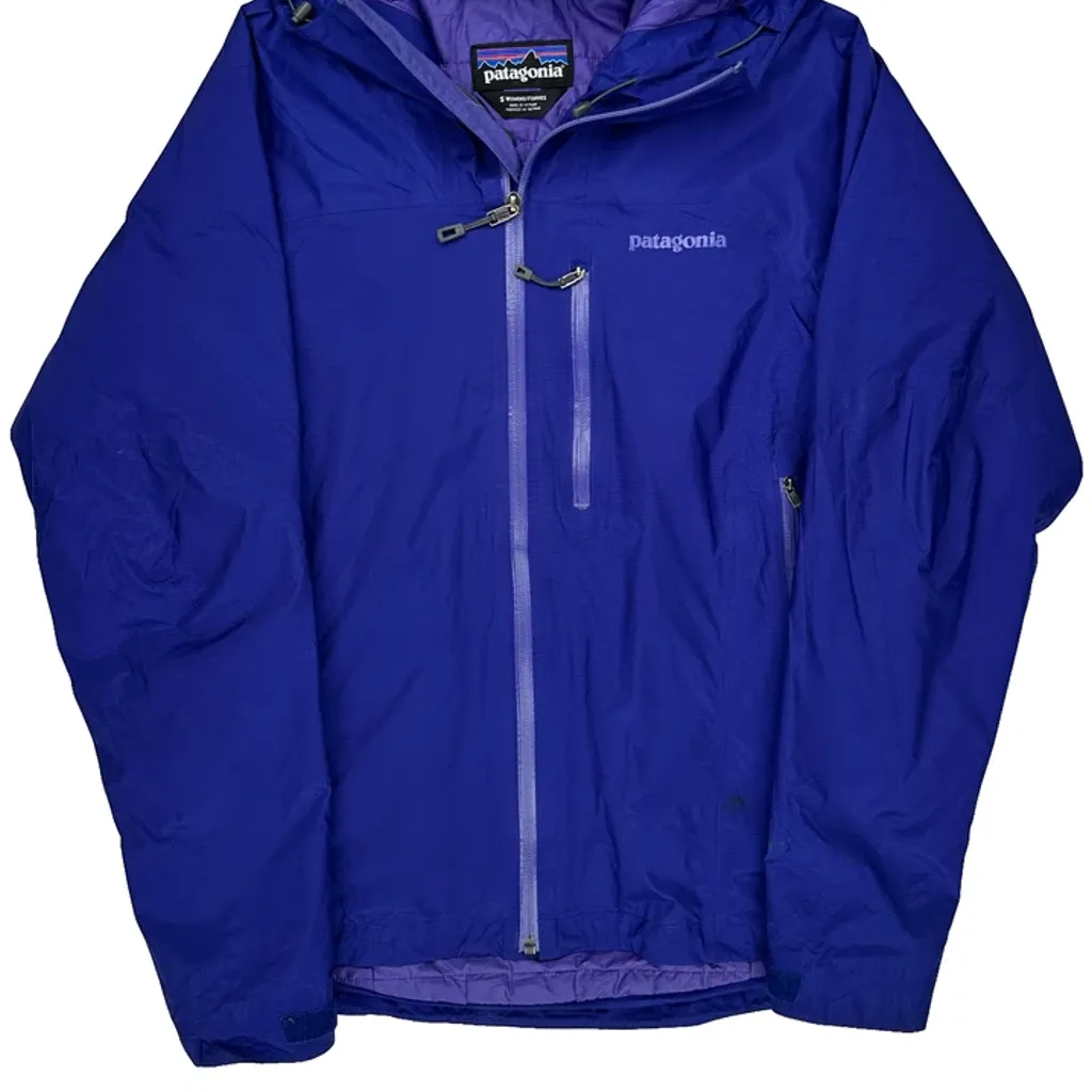 Patagonia Shell Jacket - Small Blue Nylon - Image 4
