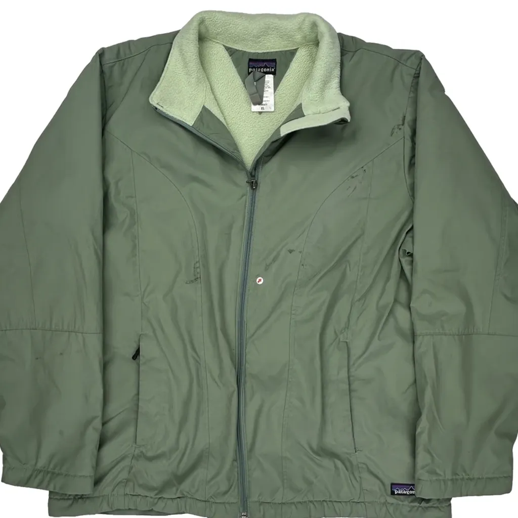 Patagonia Jacket - XL Green Polyester - Image 5