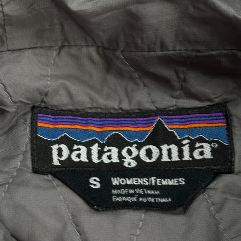 Patagonia Jacket - Small Grey Polyester - Image 3