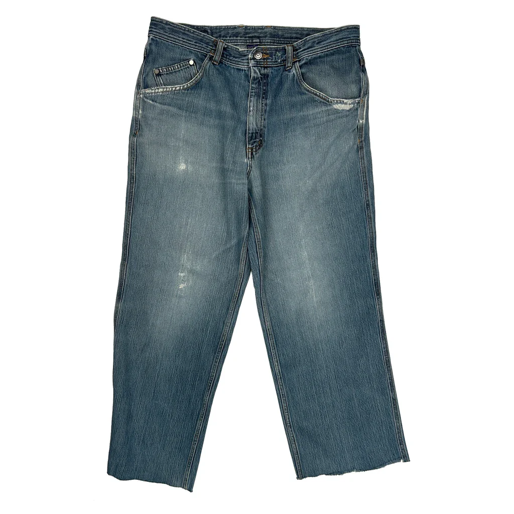 Patagonia Loose Fit Jeans - 34W 27L Blue Cotton - Image 2