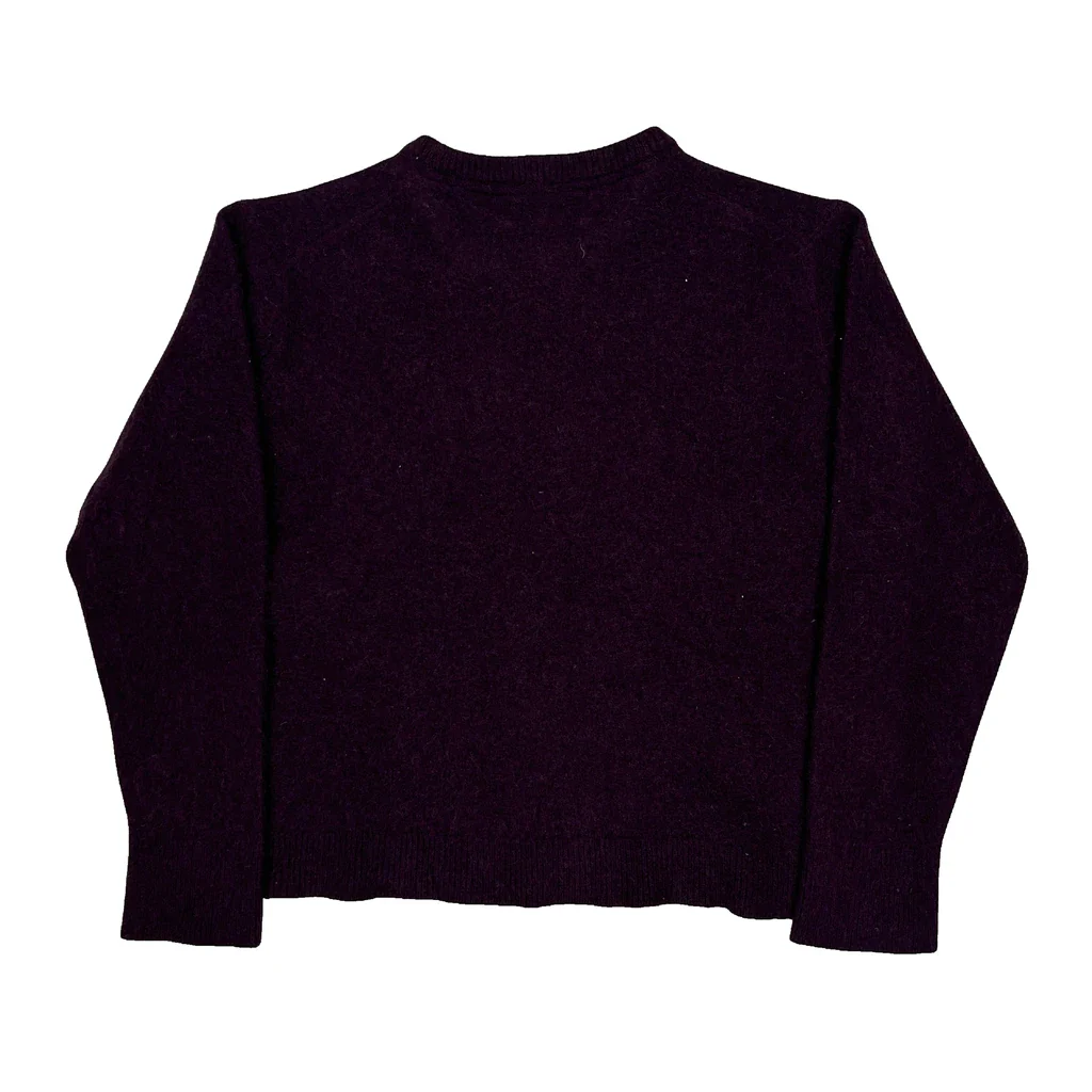 Patagonia Jumper - XL Purple Wool - Image 2
