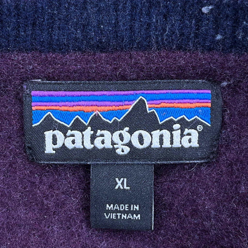 Patagonia Jumper - XL Purple Wool - Image 3