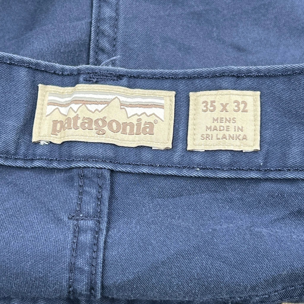 Patagonia Pants - 34W 32L Blue Cotton - Image 6
