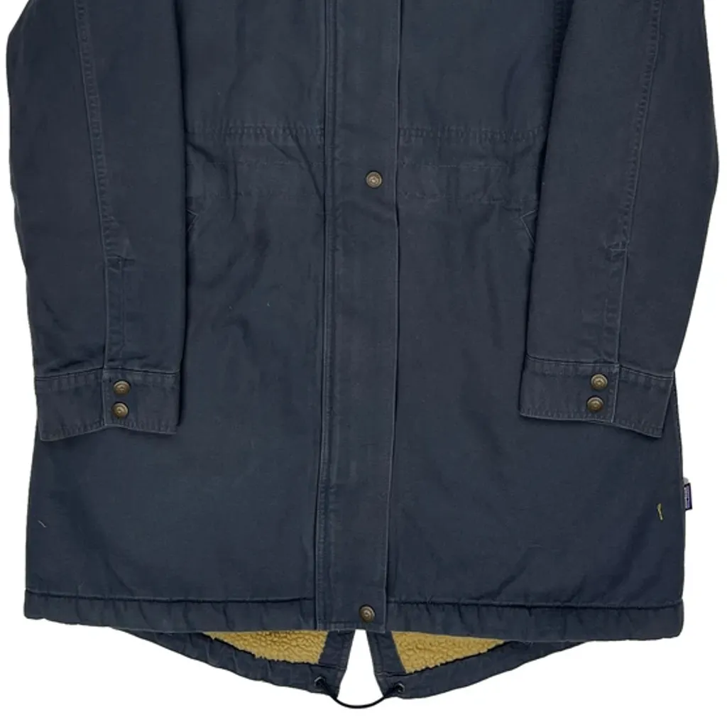 Patagonia Parka - Large Navy Cotton - Image 5