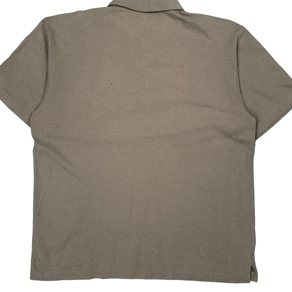 Patagonia Polo Shirt - Large Beige Cotton Blend - Image 7