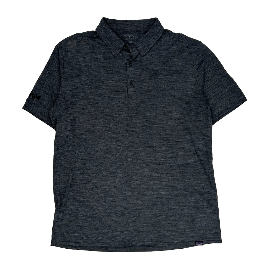 Patagonia Polo Shirt - Medium Grey Polyester