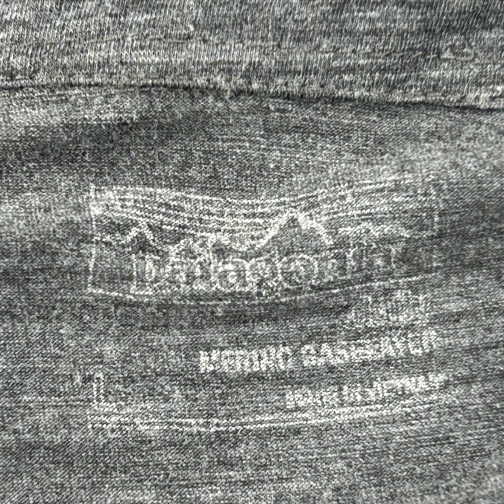Patagonia Polo Shirt - Medium Grey Polyester - Image 3