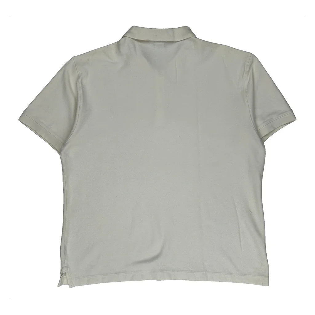 Patagonia Polo Shirt - Large White Cotton - Image 2