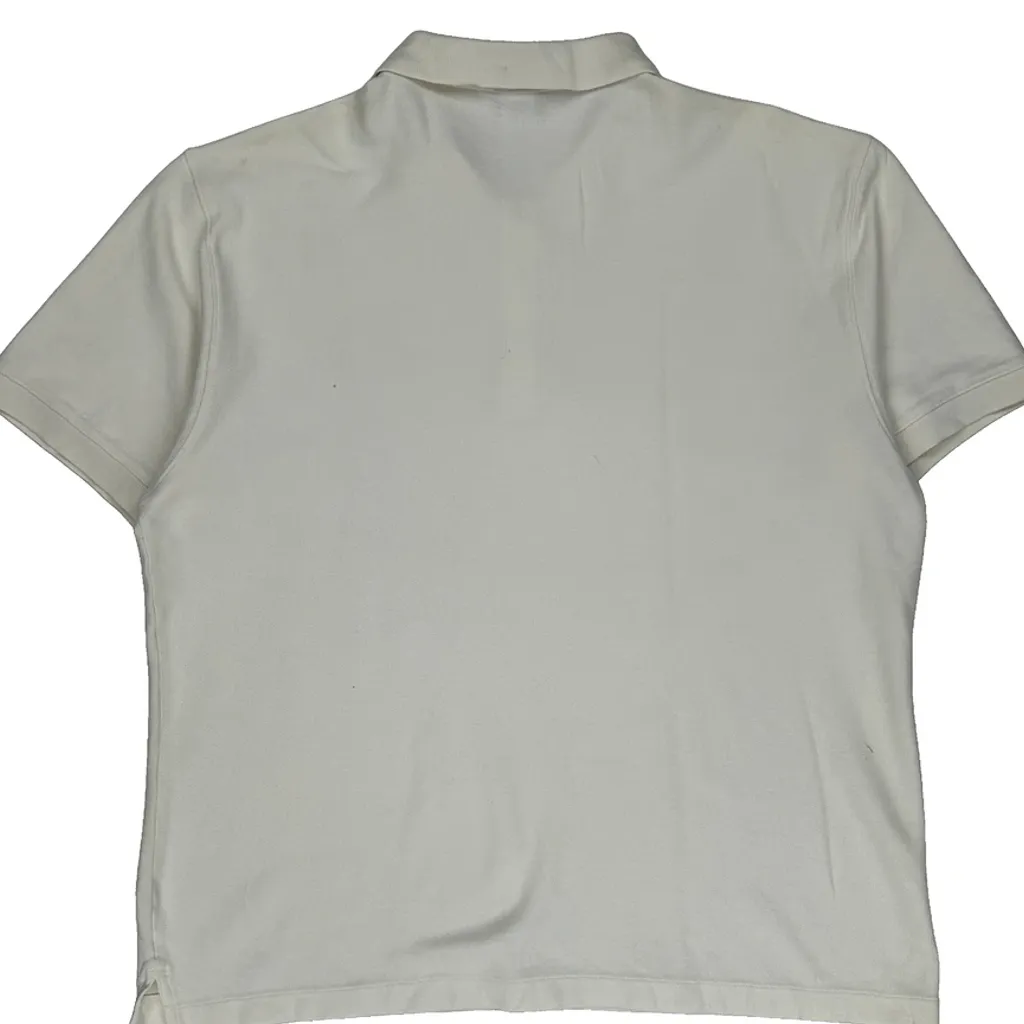 Patagonia Polo Shirt - Large White Cotton - Image 6