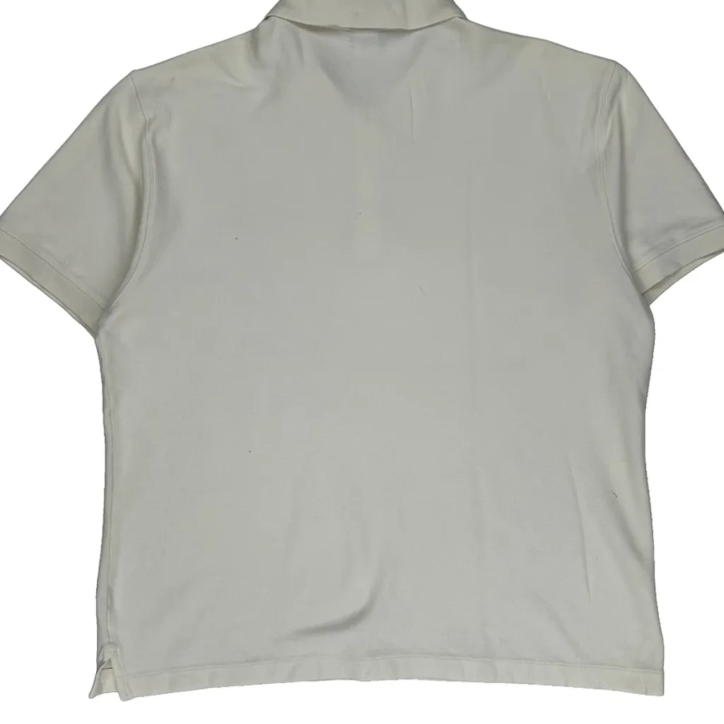Patagonia Polo Shirt - Large White Cotton - Image 7