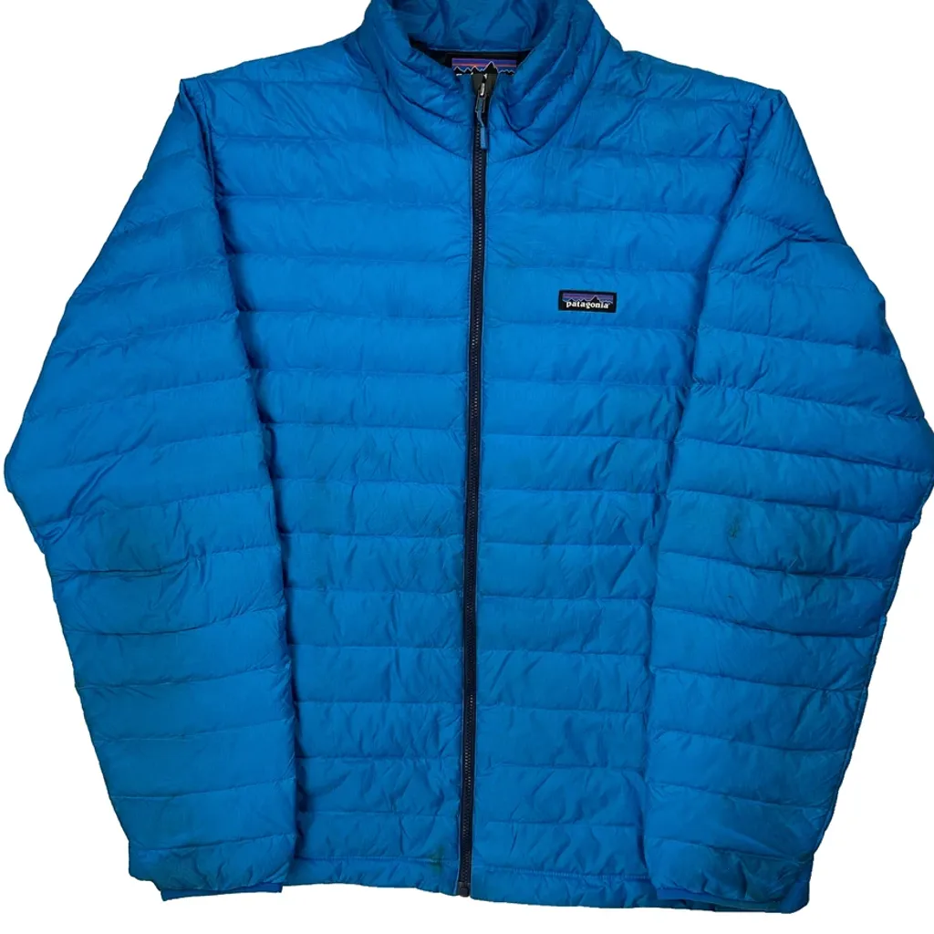 Patagonia Puffer - XL Blue Polyester - Image 5