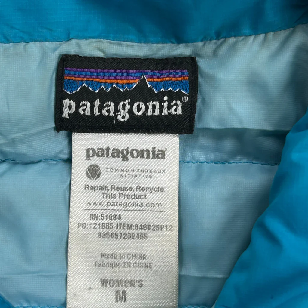Patagonia Puffer - Medium Blue Polyester - Image 3