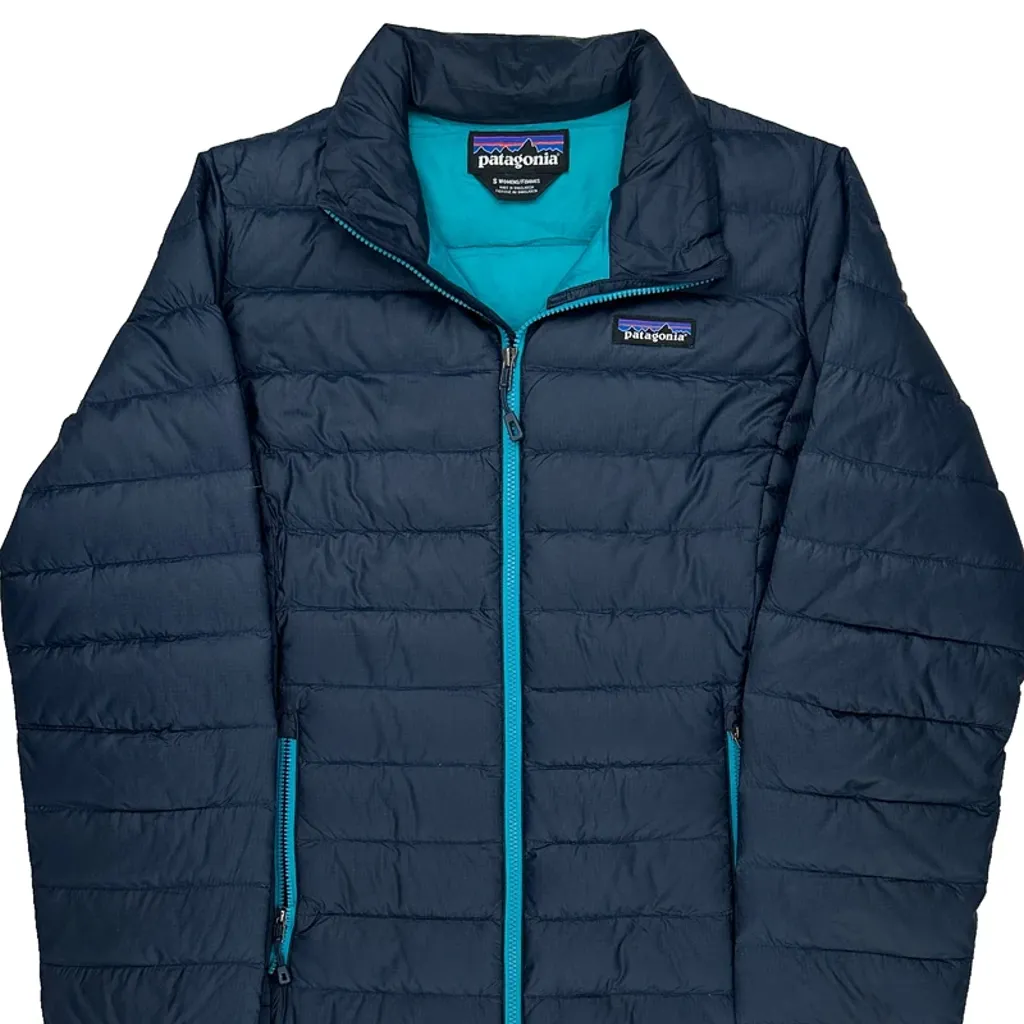 Patagonia Puffer - Small Blue Polyester - Image 4