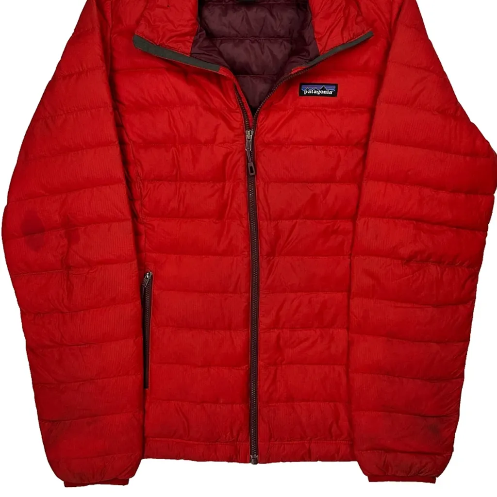 Patagonia Puffer - Medium Red Polyester - Image 4