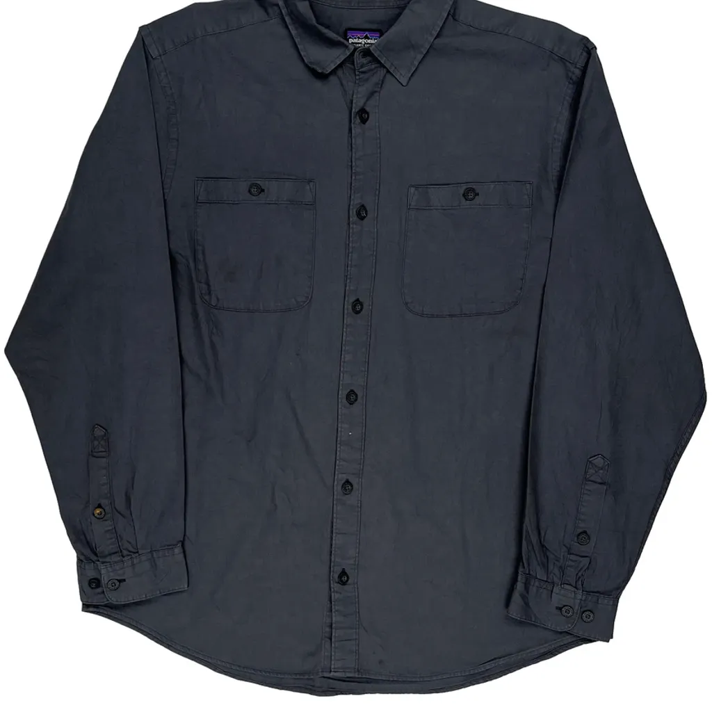 Patagonia Shirt - Large Grey Cotton - Image 4
