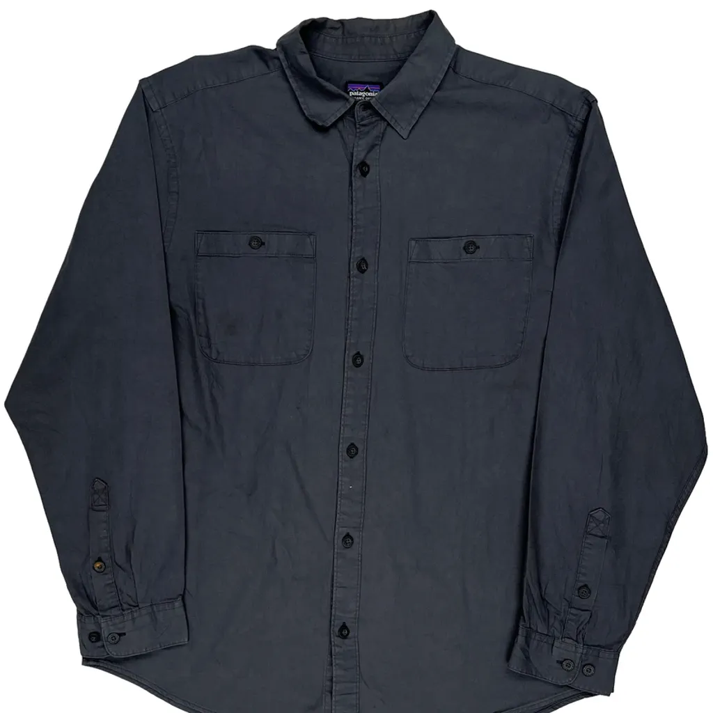 Patagonia Shirt - Large Grey Cotton - Image 5