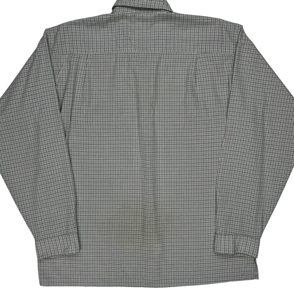 Patagonia Checked Shirt - Medium Grey Cotton - Image 6