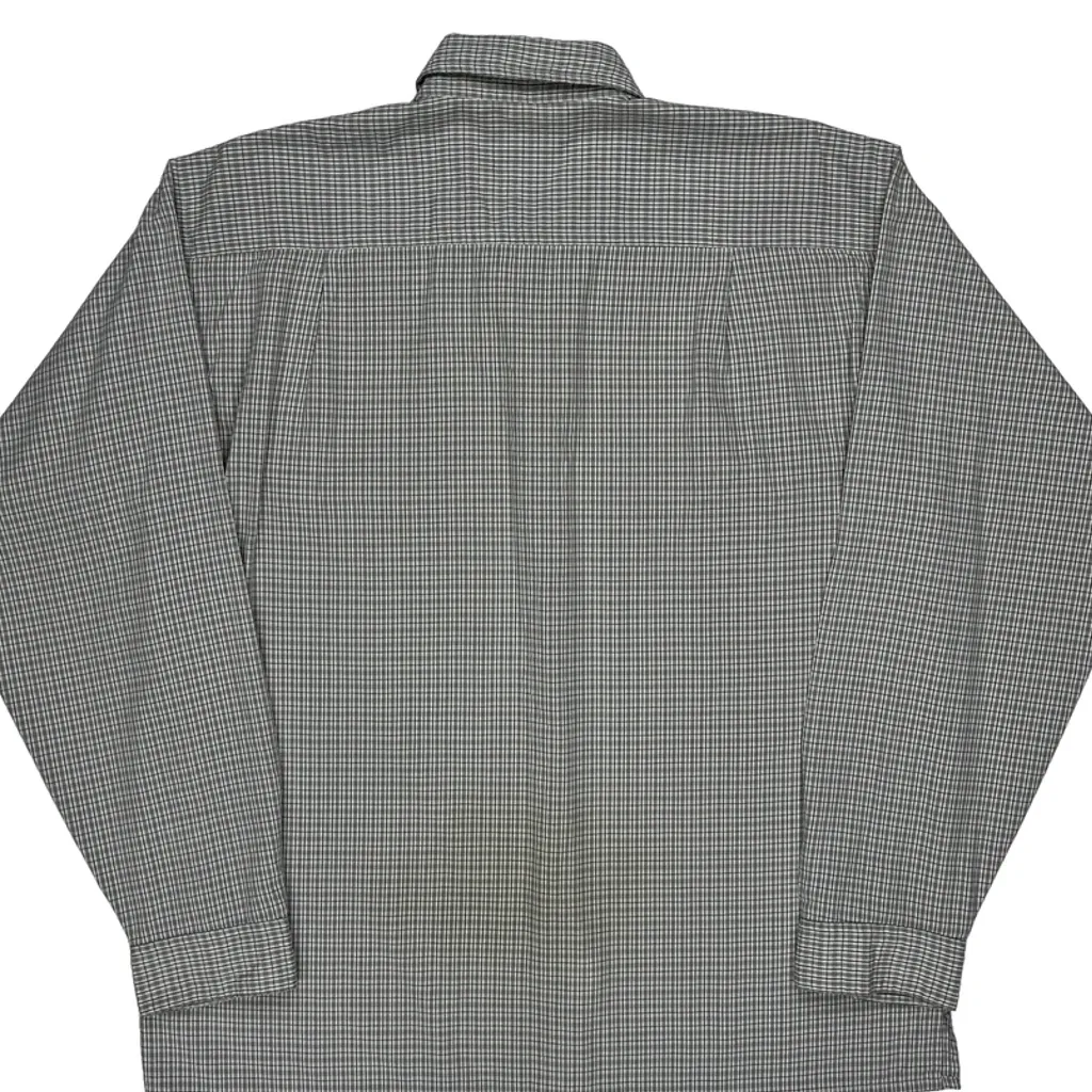 Patagonia Checked Shirt - Medium Grey Cotton - Image 7