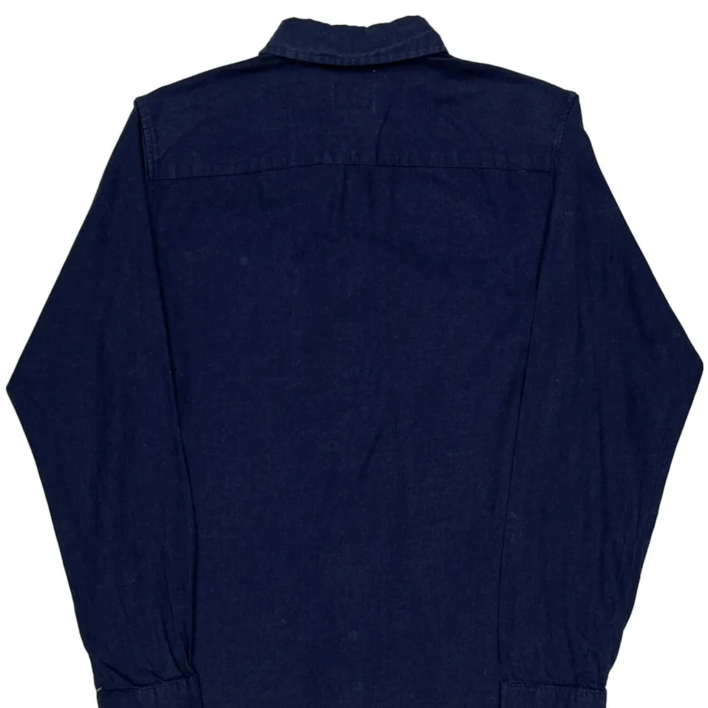Patagonia Shirt - Medium Navy Cotton - Image 8
