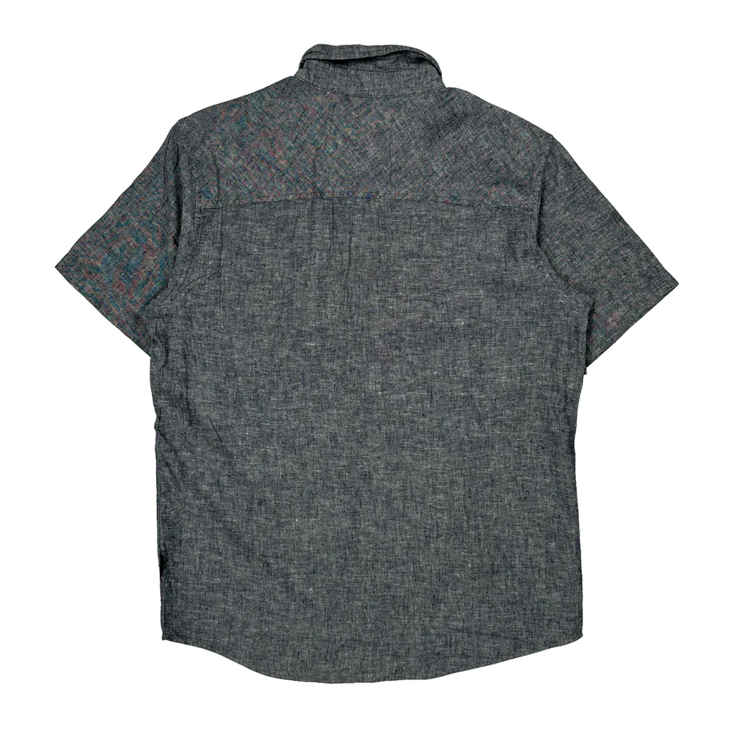Patagonia Short Sleeve Shirt - Medium Gray Cotton - Image 2