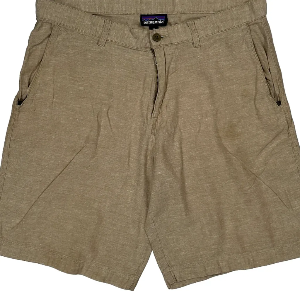 Patagonia Shorts - 34W 8L Beige Linen - Image 9