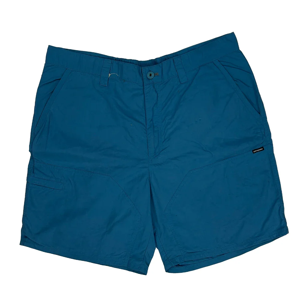 Patagonia Shorts - 36W 8L Blue Nylon