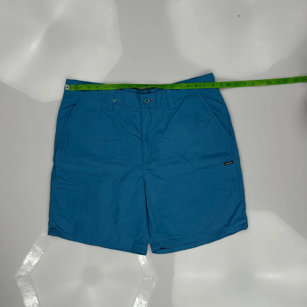 Patagonia Shorts - 36W 8L Blue Nylon - Image 3
