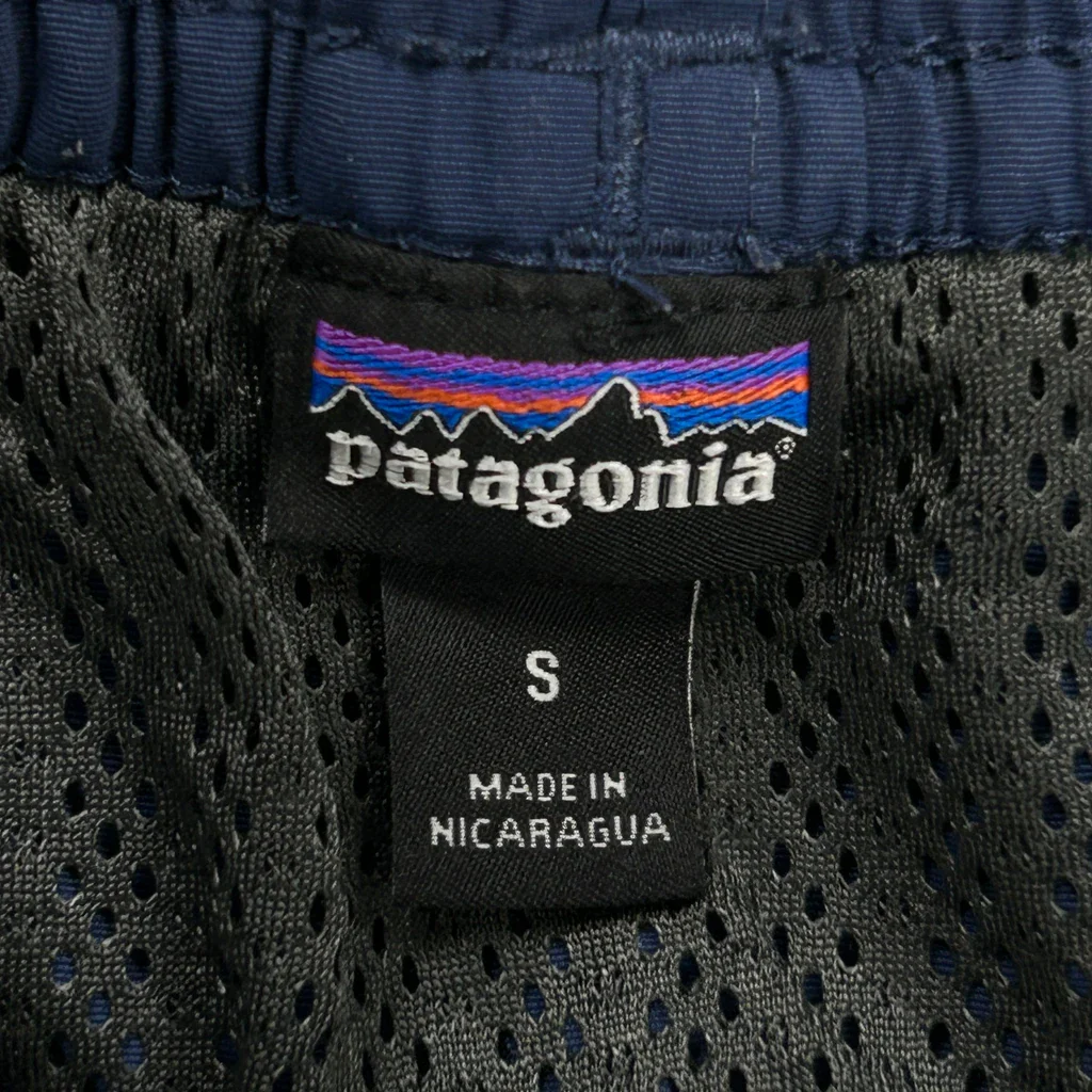 Patagonia Shorts - Small Blue Polyester - Image 3