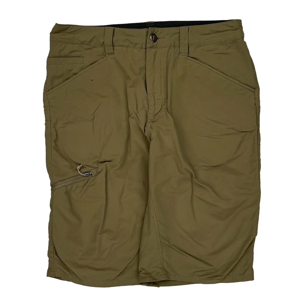 Patagonia Cargo Shorts - 32W 11L Khaki Nylon - Image 2