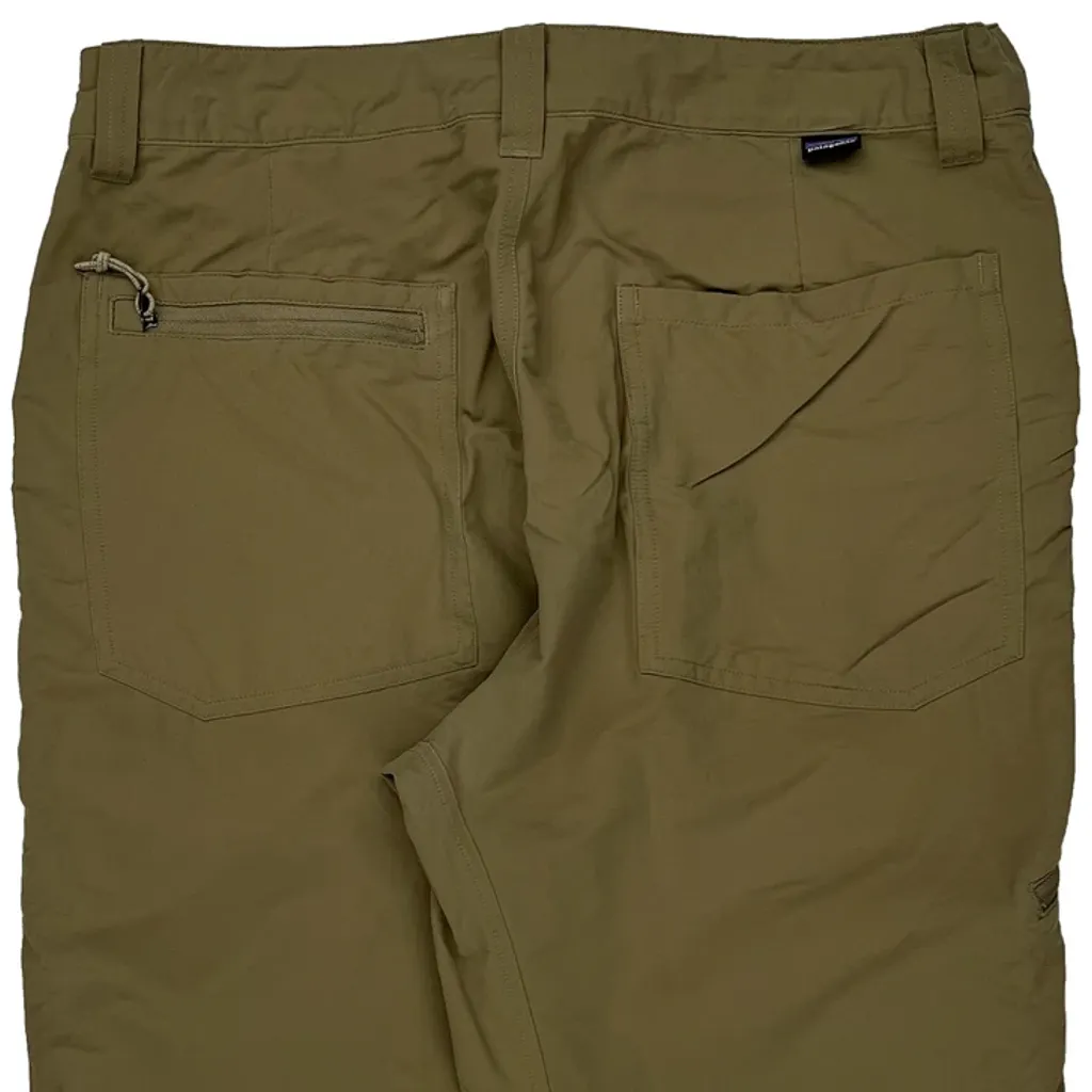 Patagonia Cargo Shorts - 32W 11L Khaki Nylon - Image 8